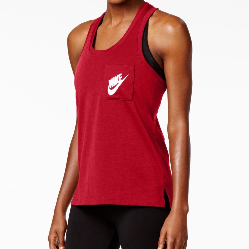 Nike racer back tank